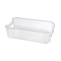 New type top sale reusable transparent handle refrigerator organizer bins